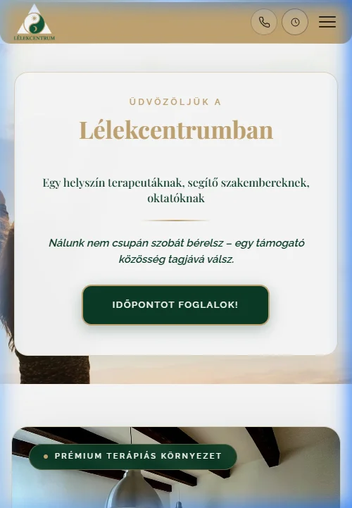 Főoldal mobil