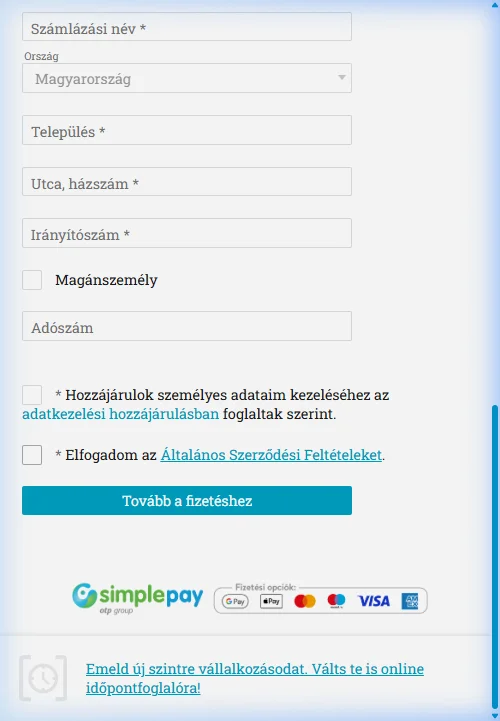 Véglegesítés mobil
